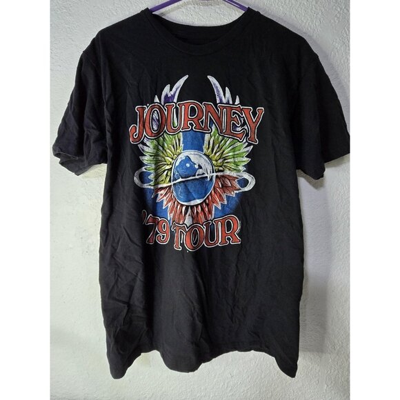 T-shirt Vintage Rush – Concert Live Tour – Rock Band Années 70 – Taille M